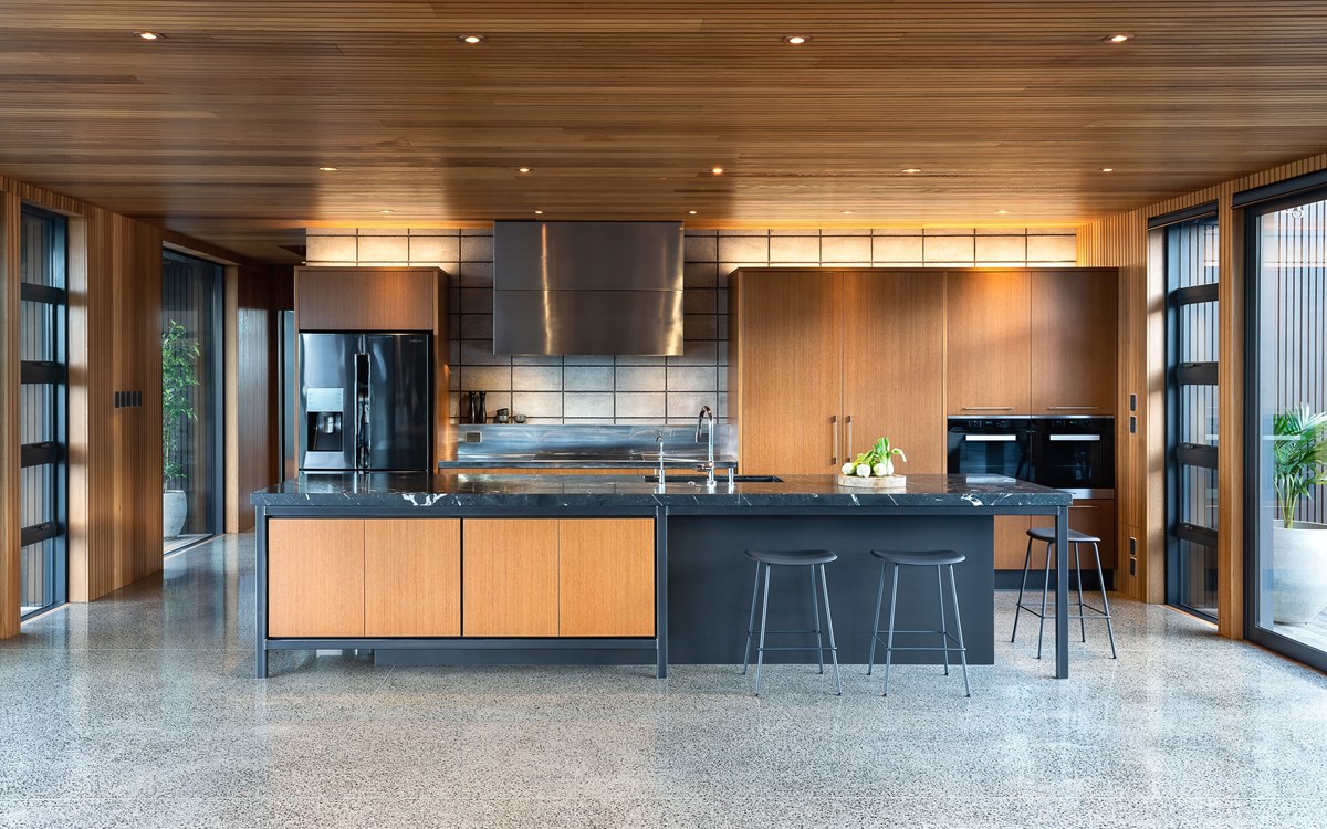 Toni Roberts, Kitchen Architecture - Bestwood Veneer Teak