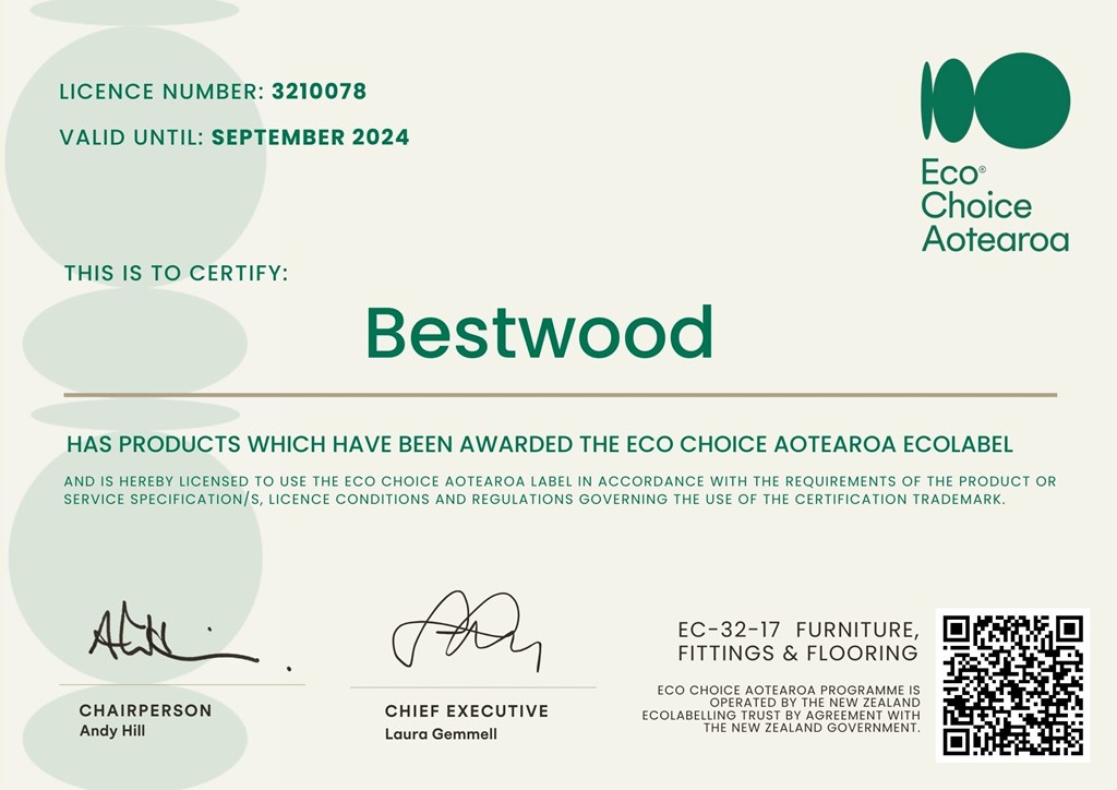 Eco Choice Aotearoa Certificate