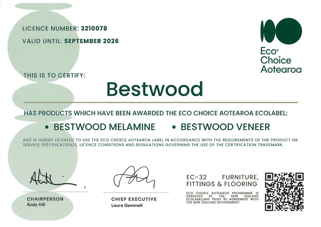 Eco Choice Aotearoa Certificate