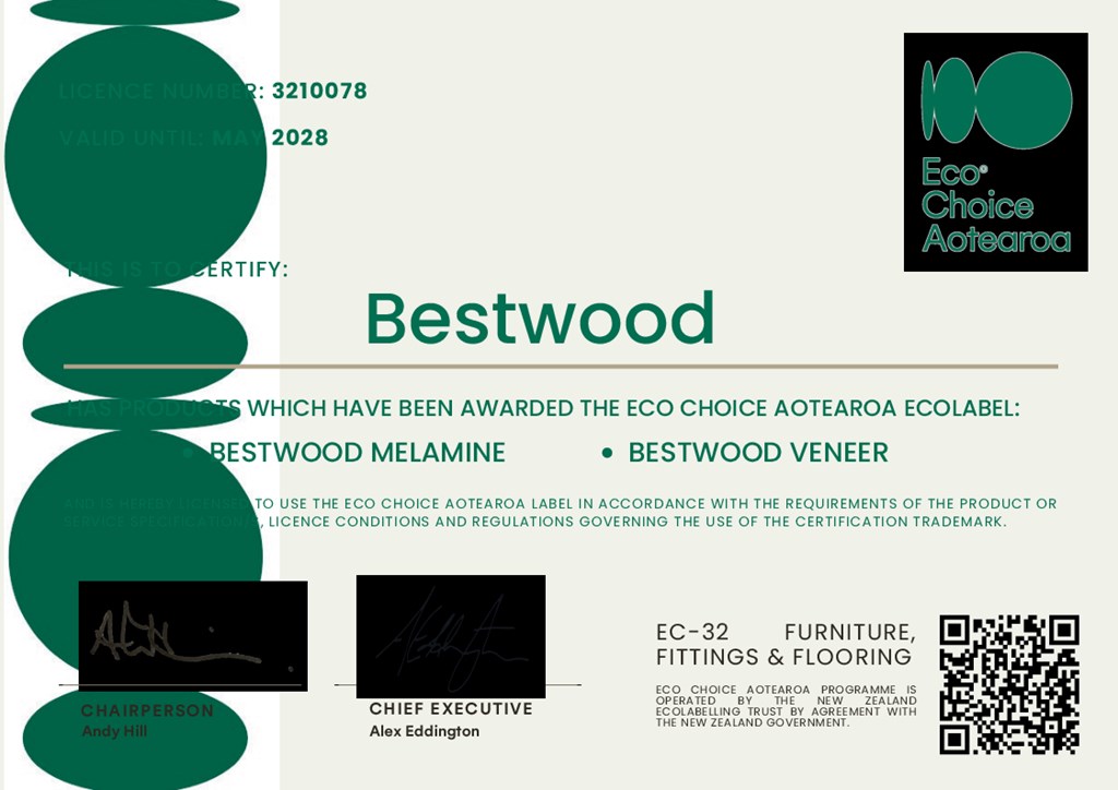 Eco Choice Aotearoa Certificate